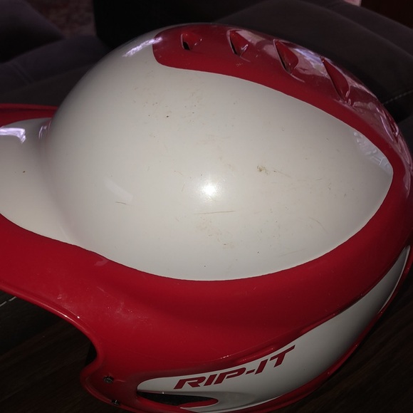 Rip-it baseball helmet, youth small, red - Picture 8 of 14